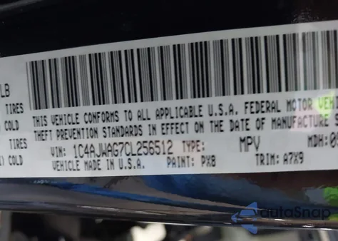 2012 Jeep Wrangler Sport from USA, damaged, VIN 1C4AJWAG7CL256512